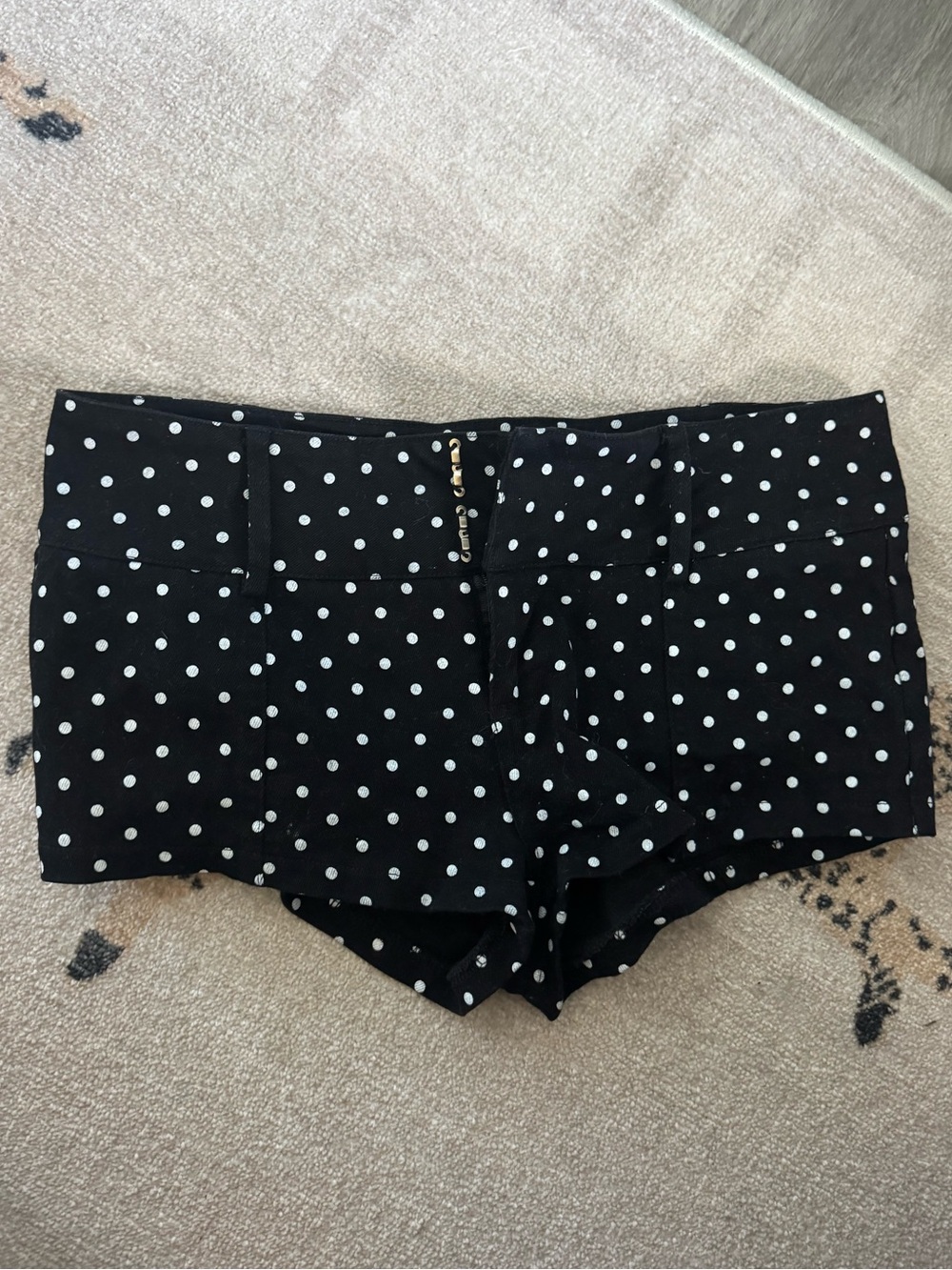 Edikted polka dot shorts